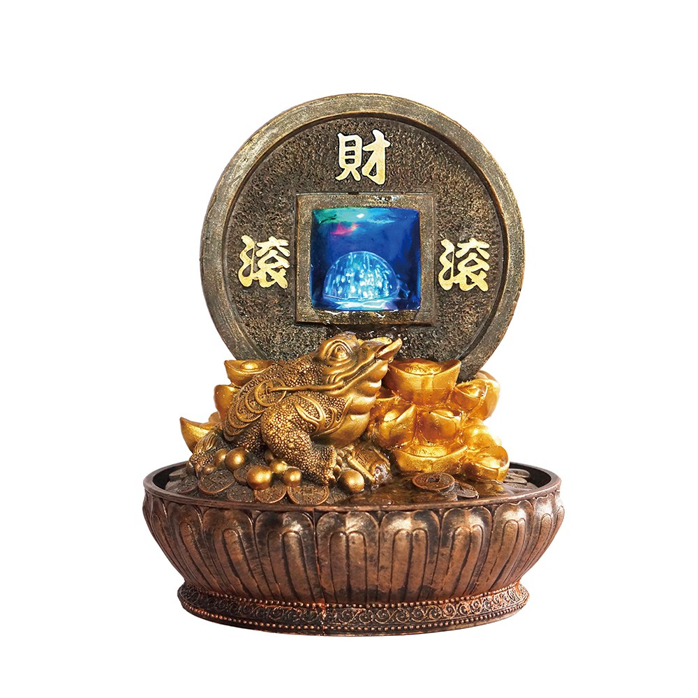 kinyo 招財富貴流水飾品時來運轉GAR-2502｜園藝休閒｜特力屋．特力屋