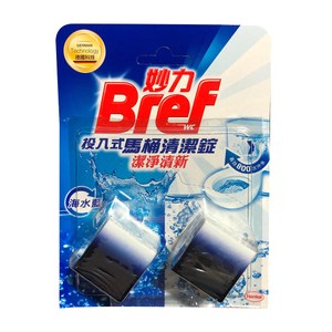 Bref投入式馬桶清潔錠50g-2入