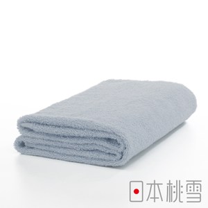 日本桃雪【精梳棉飯店浴巾】冷灰