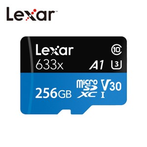 Lexar® 256GB 633xmicroSDXC™ 記憶卡