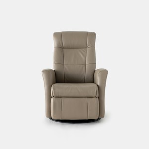 D-La-Z-Boy 畢卡索搖椅式電動牛皮休閒椅 卡其
