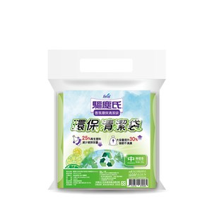 驅塵氏香氛環保清潔袋-檸檬香(中)(3入)  36張/20L