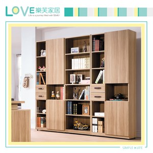 【LOVE樂芙】瓦諾拉系統式7尺組合書櫃