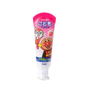 日本獅王麵包超人牙膏草莓_40g