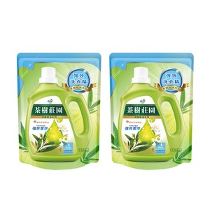 (組)茶樹莊園-茶樹天然濃縮酵素洗衣精補充包2入