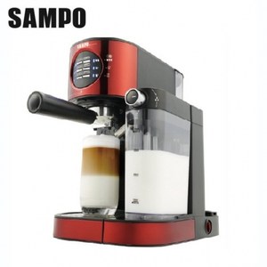 【SAMPO聲寶】 義大利進口義式濃縮奶泡咖啡機HM-L17201CL