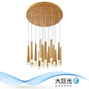 【大巨光】工業風-LED G4 3WX20 吊燈-中(ME-1812)
