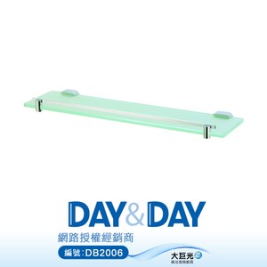 【DAY&DAY】10mm霧面強化玻璃平台架-附圍欄(3517)