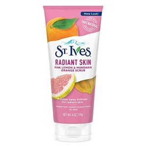 美國ST. Ives磨砂洗面乳-粉檸檬+柑桔(170g)*3