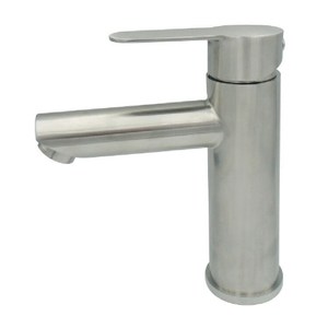 【洗樂適衛浴CERAX】不鏽鋼浴櫃+不鏽鋼龍頭+60CM一體瓷盆止水開關閥 G1/2” (