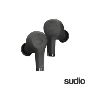【Sudio】瑞典設計 真無線抗噪藍牙耳機(ETT / 黑)