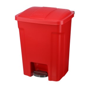 商用踏式垃圾桶80L紅PSS080-2