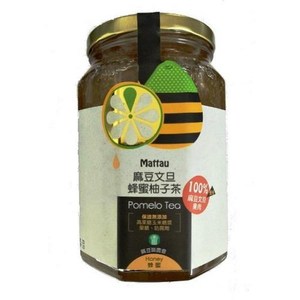 台南麻豆農會文旦蜂蜜柚子茶800g 2入組