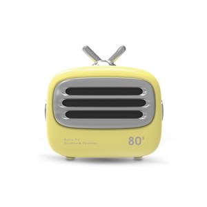 Hawk Mini TV無線藍牙喇叭(08-ATV160)黃色