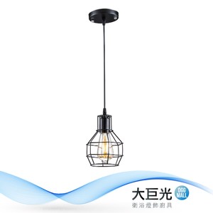 【大巨光】工業風1燈吊燈-小(BM-31514)