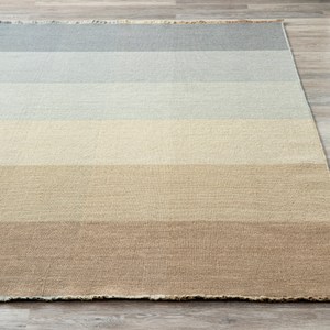 伊登羊毛手工編織地毯 80x150cm 疊色