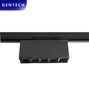 GENTECH 格柵聚光 長條 LED軌道燈 5W 黑殼/白殼白殼[自然光]