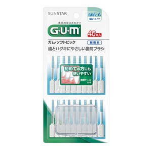GUM 牙周護理軟式牙間清潔棒(40入)X6