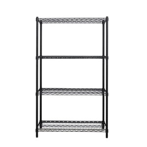【dayneeds】荷重型 90x45x150公分 烤漆四層架 黑色