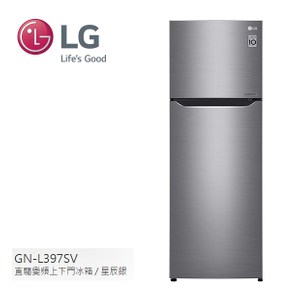(含基本安裝)LG 315公升變頻冰箱 GN-L397SV(星辰銀)