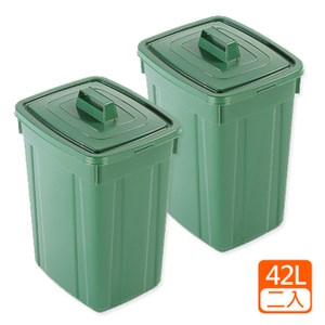 【綠地球】42L 大方型資源回收桶(二入/組)