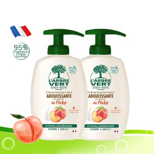 法國綠活維中性洗手乳-蜜桃香300ML-2入組
