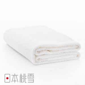 日本桃雪【居家浴巾】白色
