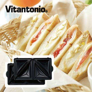 Vitantonio鬆餅機熱壓三明治烤盤(PVWH-10-HT)