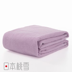 日本桃雪【飯店超大浴巾】薰衣草紫