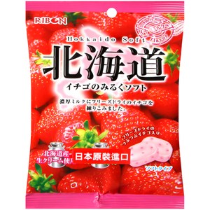 日本立夢-草莓牛奶軟糖60g