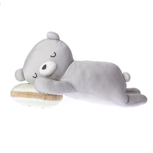 HOLA snow touch涼感造型抱枕70x34cm-北極熊