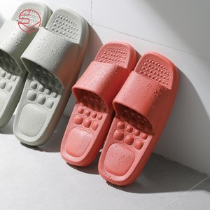 【日本霜山】女款環保EVA輕量無臭防滑拖鞋(室內/室外/浴室)-2色24cm(37-38)