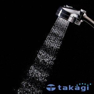 【takagi】Air beat 拍打按摩蓮蓬頭-光澤銀